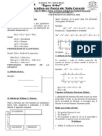 División Algebraica Academia Pre Universitaria