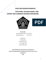 Case Based Discussion Neonatus Neonatus Postterm, Asfiksia Berat, Dan Suspek Sam (Sindrom Aspirasi Mekoneum)