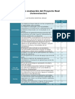 Ficha de Evaluación Autoevaluación