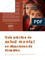 Guía Práctica de Salud Mental de La OMS