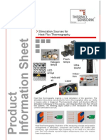 Heat Flux Thermography Stimulation Sources