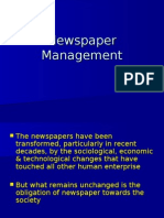 Management of Newspaper