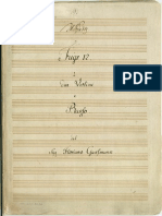 Gassmann 12 Fugues 2 Violins Basso