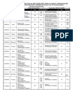 (Written Examination) : Date Day Subjects Class Duration Subjects Class Duration