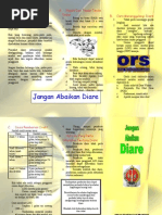 Leaflet Diare Pada Anak