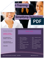 Flyer - Simplifying Technology - Entry Level