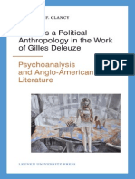 Towards A Political Anthropology in The Work of Gilles Deleuze - Psychoanalysis and Anglo-American Literature (2015)