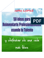 eBook 50 Ideas Para Reinventarte Profesionalmente Usando Tu Talento (1)