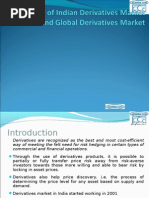 A Study of Indian Derivatives Market and Global