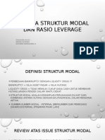 Analisa Struktur Modal Dan Rasio Leveragee - Versi 2