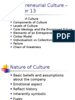 Entrepreneurial Culture - Chapter 13