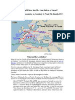 Who Are The Lost Tribes (Of Israel) ?