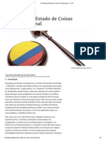 JOTAMundo - Estado de Coisas Inconstitucional - JOTA