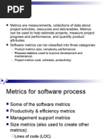 Seven Core Metrics | PDF | Product Lifecycle | Time