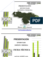 Encuesta HERCON Estado de Excepcion 26 Agosto 2015