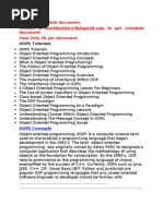 Download OOP Concepts by amitthakkar136 SN27869608 doc pdf