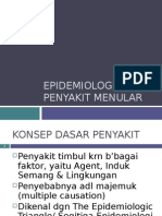 Epidemiologi Penyakit Menular