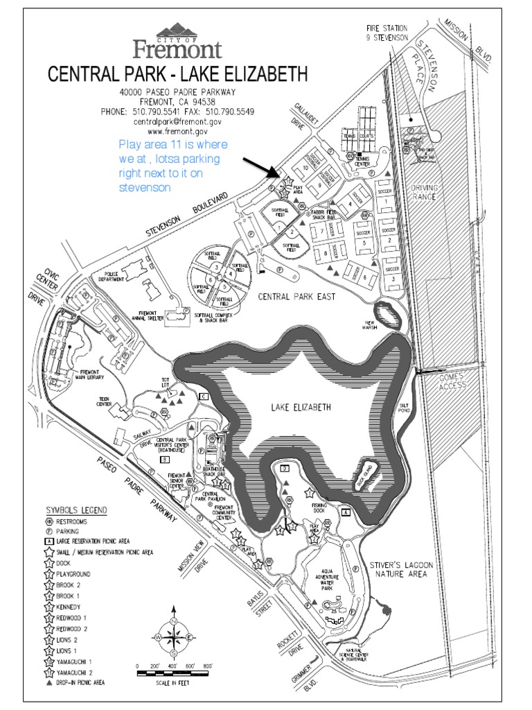 Central Park Map | PDF