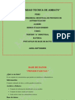 Portafolio Base de Datos PDF