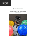 Download Pixy Pet Robot Color Vision Follower Using Pixycam by Gaston Martinez SN278704312 doc pdf