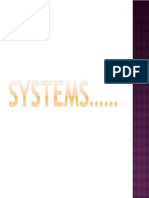 Introduction To Systems