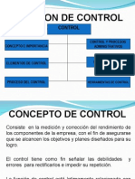 Función Control