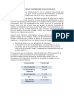 Contaminacion Por Medio de Residuos Sólidos