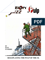 Fuzion Jazz Pulp 30s RPG Dany ST Pierre