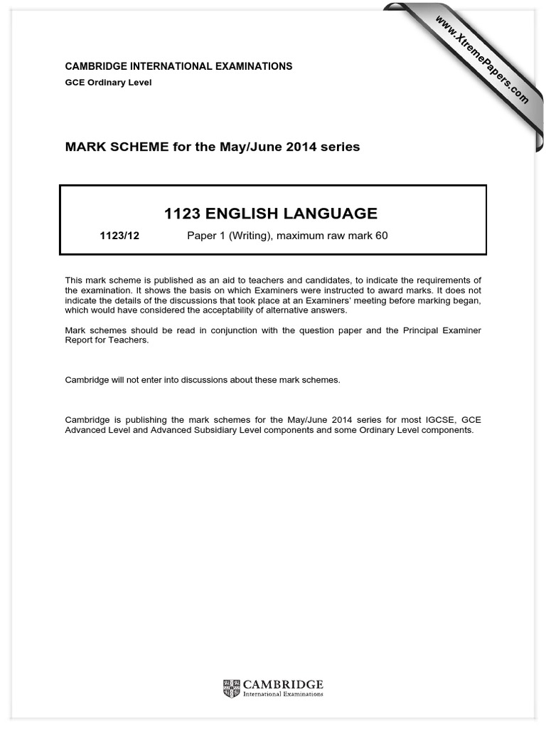 1123 s14 Ms 12 PDF | PDF | Career & Growth