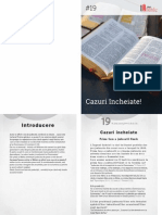 Mybible Carte 19 Cazuri Incheiate