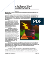 Electrical Product Safety Testing