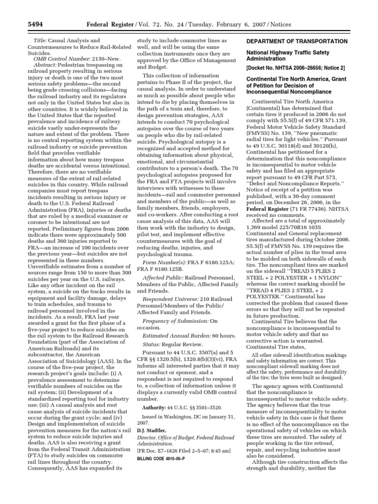 notice-motor-vehicle-safety-standards-exemption-petitions-etc