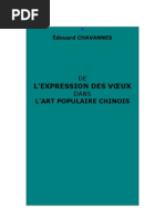 Download E Chavannes - De lexpression des vux dans lart populaire chinois by ppalpant SN27875491 doc pdf