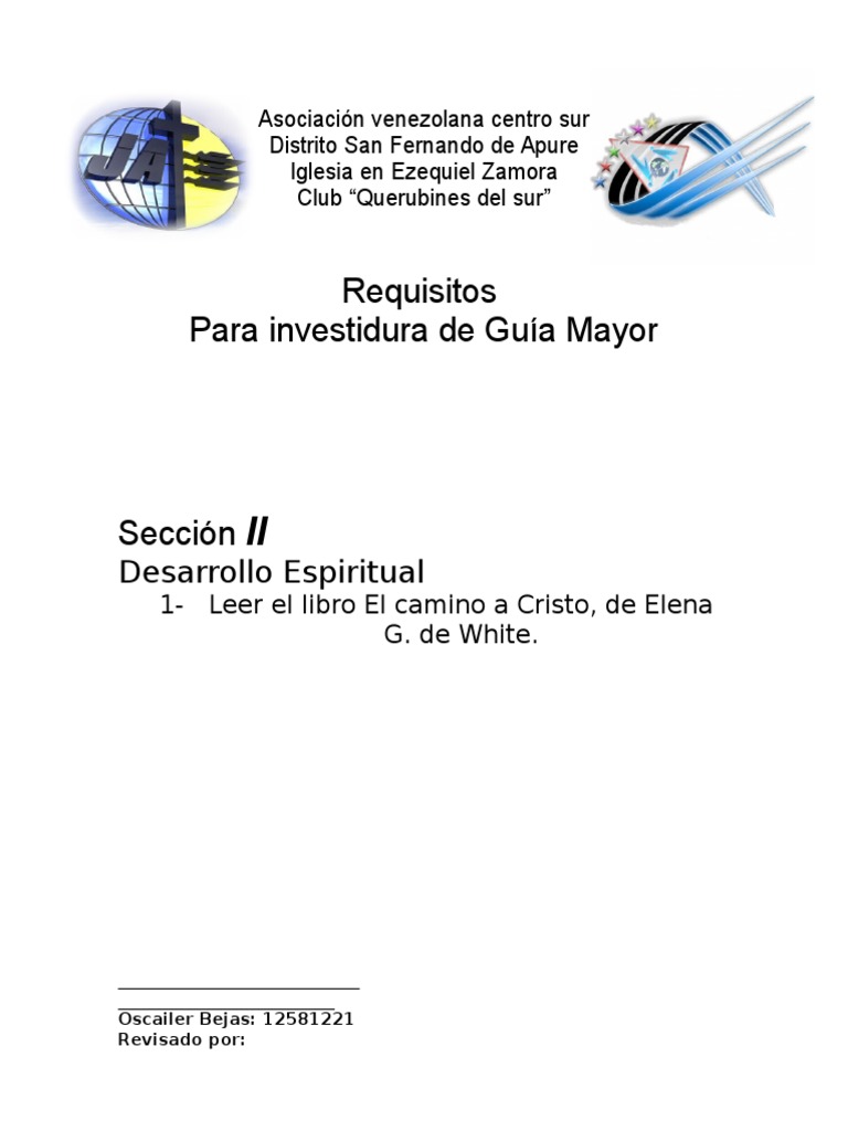 Resumen del Capítulo 8 de "El Camino a Cristo" | PDF | Cristo (título ...