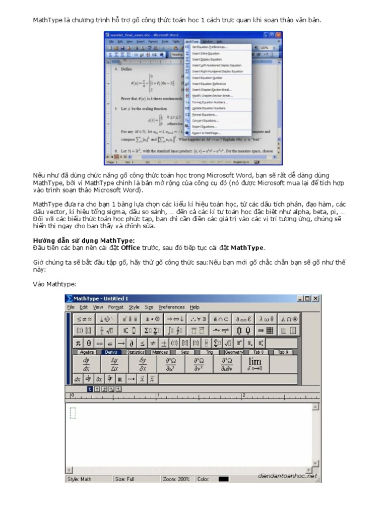 Math Type | PDF