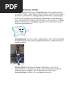 Decálogo Etico Del Cirujano Dentista