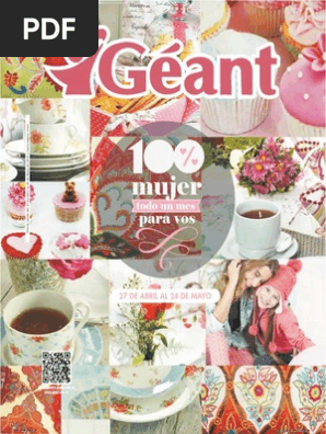 Ofertas Hogar Géant Abril-Mayo 2015 | PDF | Camiseta | Naturaleza