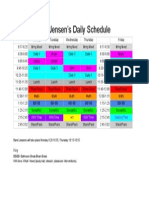 Dailyschedule