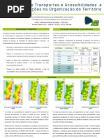 A Evolução dos Transportes e Acessibilidades e as Transformações na Organização do Território