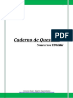 Caderno de Questões - Histórico Do SUS e Sistemas de Informação Em Saúde