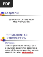 Download Estimation of the Mean and Proportion by 03435013877 SN27880676 doc pdf