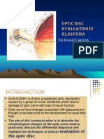 Optic Disc Evaluation in Glaucoma