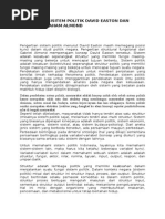 Download Pengantar Sisitem Politik David Easton Dan Gabriel Abraham Almond by Ganti Phaing Kanisa SN278815569 doc pdf