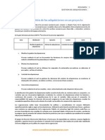 Resumen - Gestión de Las Adquisiciones PDF