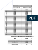 Programa de CD 7 Tamaño Muestral Mantenimiento