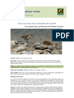 Programa Iniciación Aves Humedales Tenerife - Birding Canarias