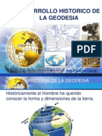 Capitulo I Historia de La Geodesia