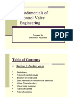 Control Valve Fundamentals