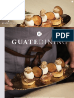 Colaboración en la revista Guatedining - Edición 25 - Junio 2015