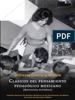 01 Clasicos del Pensamiento Pedagogico Mexicano -Carlos Guevara Niebla.pdf